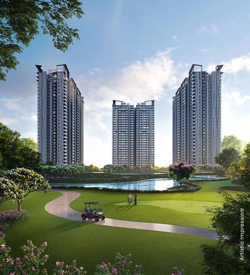 M3M Golf Hills · supplied artist’s impression