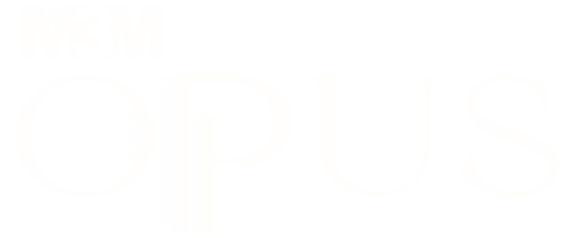 M3M Opus supplied project wordmark
